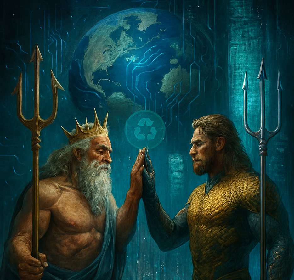 Poseidón y Aquaman: ¿quién gobierna realmente el agua en la era digital?